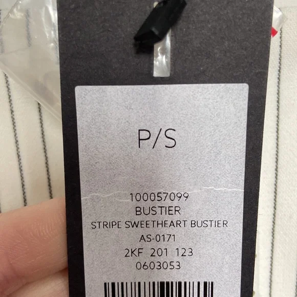 NWT Dynamite Bustier and Scoop Neck Crop Top - Picture 7 of 10